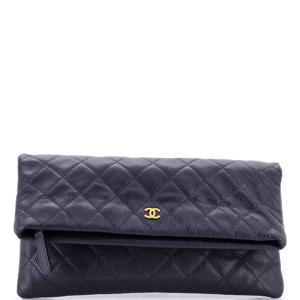 Chanel Beauty Cc Clutch Quilted Caviar #258607C21B